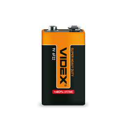 Батарейка крона Videx 6F22-1S/9V помаранчева 22527