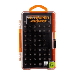 Набір біт збірних Truper у кейсі 58шт PUN-58X