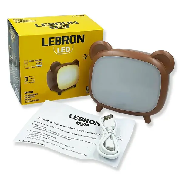 Світильник нічник LED Lebron 3W 15-13-80