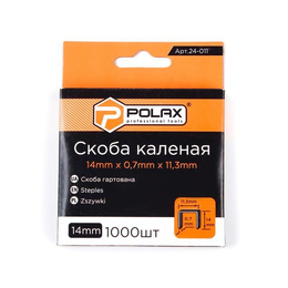 Скоби Polax 14мм 24-011