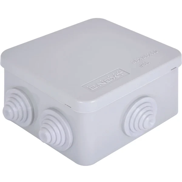 Коробка розподільча E-next 85х85х50мм p016102/3925908000