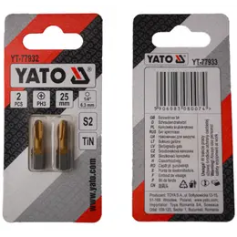 Насадка викруткова Yato PH3х25мм YT-77932