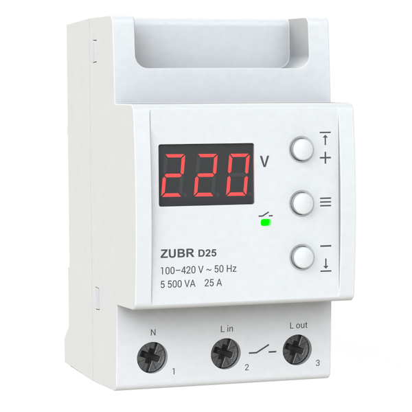Реле напруги ZUBR D25 t