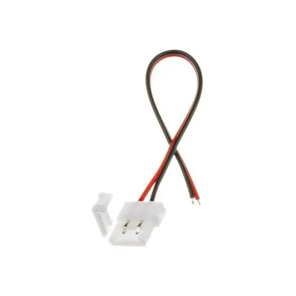 Клема з'єднувальна LED стрічки 8мм+провід 13-78-20-2