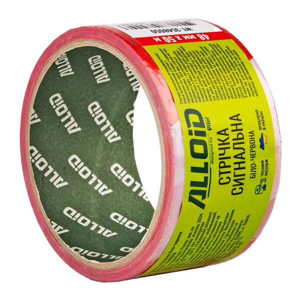 Стрічка сигнальна Alloid 48мм 50м WT-3548050(72)
