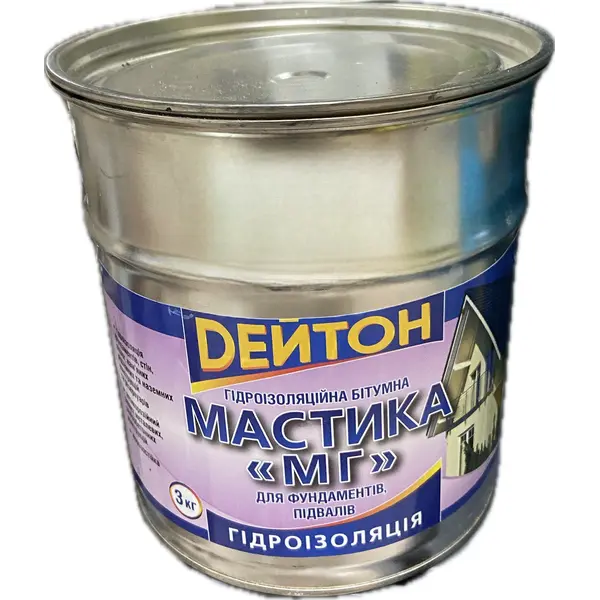 Мастіка бітумна гідроізоляційна 3,0кг