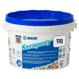 Кольоровий шов епоксидний Kerapoxy 110 білий 2кг 020305574
