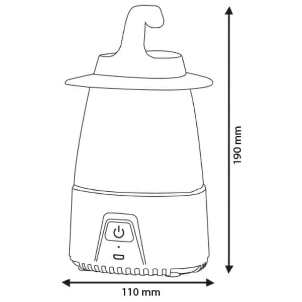 Ліхтар HOROZ 25W 