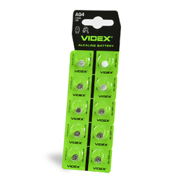 Батарейка Videx АG4/LR626 23267