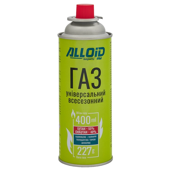 Балончик газовий Alloid 227гр ALG-227 (1680/28)