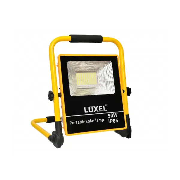 Прожектор LED LUXEL 50 Вт з сонячною панеллю SFLP-50