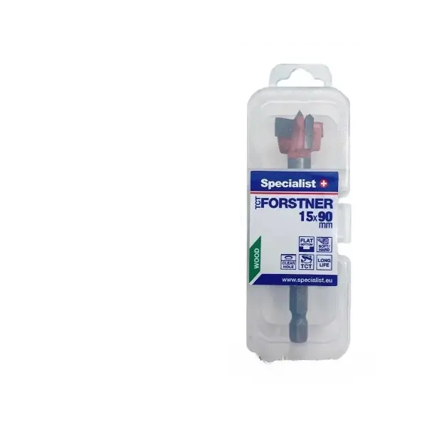 Свердло Форстнера Specalist+TCT 15х90мм 69/3-0015