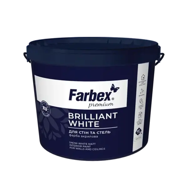 Фарба В/Е Farbex Brilliant White 14,0кг