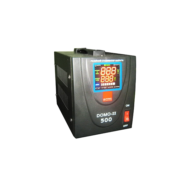 Стабілізатор напруги DomoII-500VA 1-фазний 01003