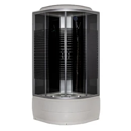 Гідробокс глибокий піддон 90х90х217см 95 BF JK Black Line