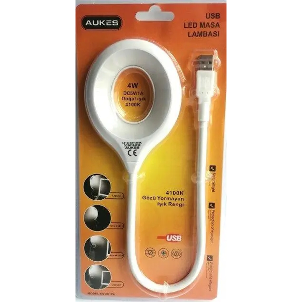 Світильник USB LED 4W білий ES197-4W