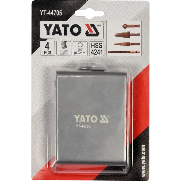 Свердла універсальні Yato 4шт YT-44705