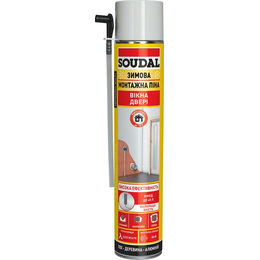 Піна монтажна ручна зимова Soudal 750мл