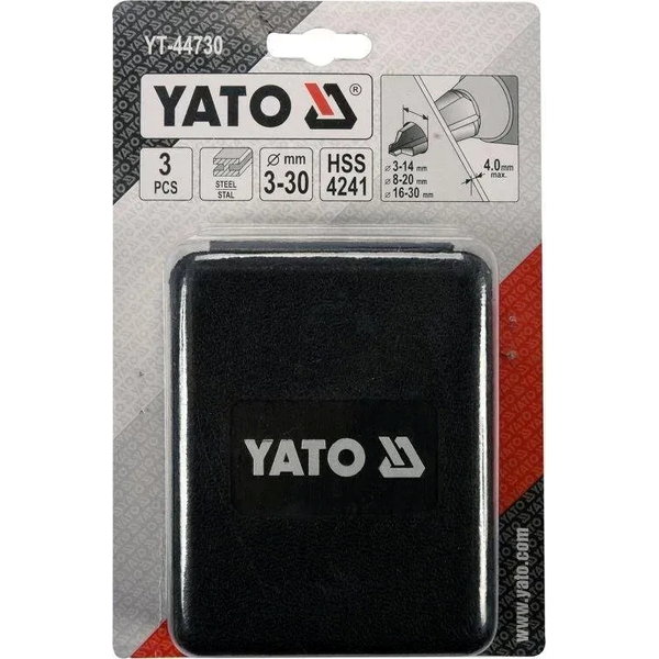 Свердла універсальні Yato 3шт YT-44730