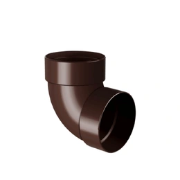 Відвід двохмуфтовий RainWay 75мм коричневий 13201213