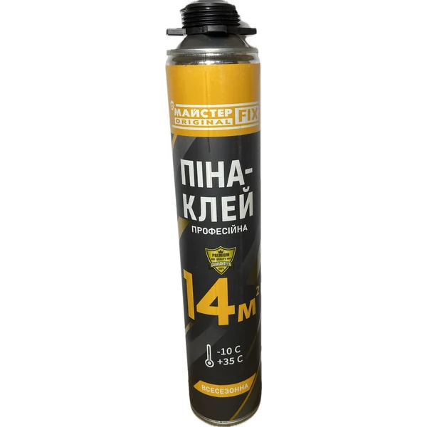 Піна-клей професійна Майстер Original Fix 800мл 14м2