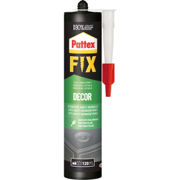 Клей акриловий Pattex Fix Decor білий 380гр 10122063