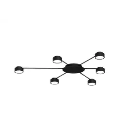 Світильник Ledcoin ML471-6 6хGX53 790х755х55мм чорний 8310