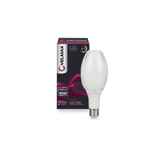 Лампа LED Velmax V-M108 E27/E40 40W 6500К 21-90-54-1