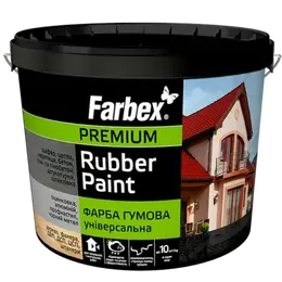 Фарба гумова Farbex світло-зелена 1,2кг