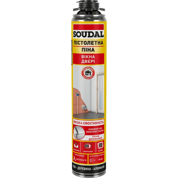 Піна монтажна професійна Soudal 750мл