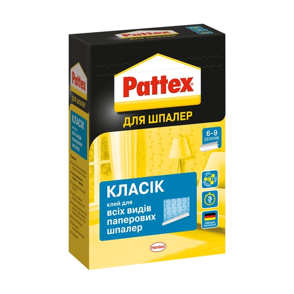 Клей для шпалер Pattex Класік 95гр 10125019