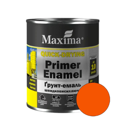 Грунт-емаль Maxima швидковисихаюча помаранчева 2,5л