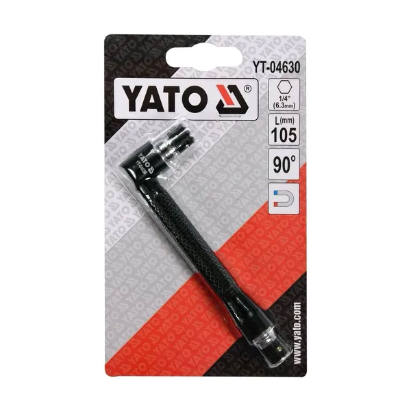 Тримач біт кутовий Yato 1/4