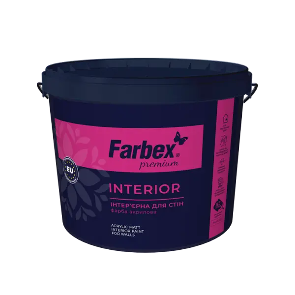 Фарба В/Е Farbex Interior 4,2кг