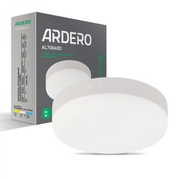 Світильник Ardero AL708ARD 24W коло накладний 2400Lm 5000K 7812