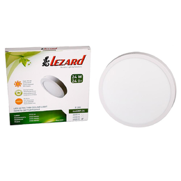 Світильник Lezard 24W накладний круг 464SRP-24