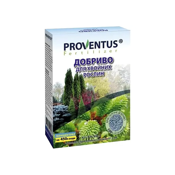 Добриво Proventus для хвойних рослин 300гр 41158