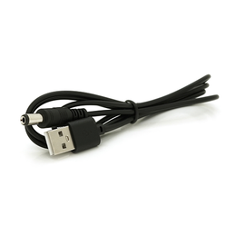 Кабель живлення для роутера від Power bank 5V-12V 1м чорний 40933