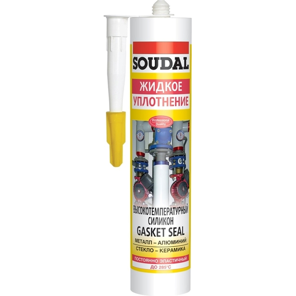 Силікон температурний Soudal 285° 280мл