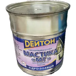 Мастіка бітумна гідроізоляційна 3,0кг