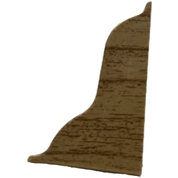 Закінчення праве ПВХ Корнер горіх