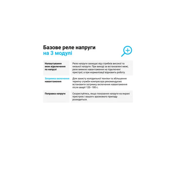 Реле напруги ZUBR D32