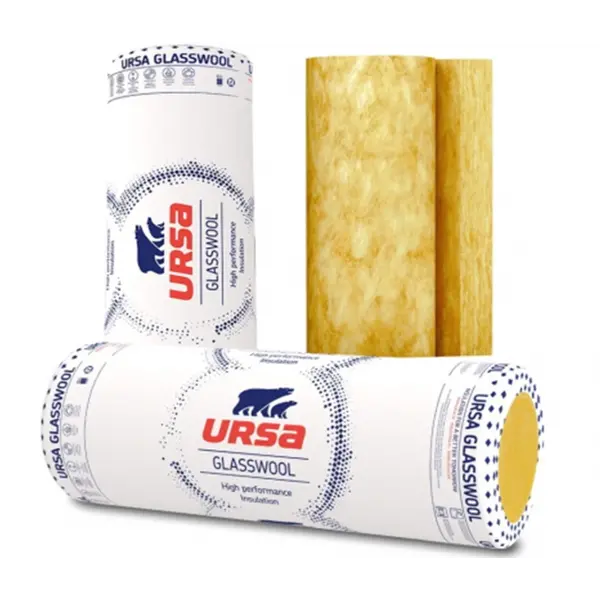 Скловата Ursa DF-45 2х50х1250х7000мм 17.5м.кв. 215246