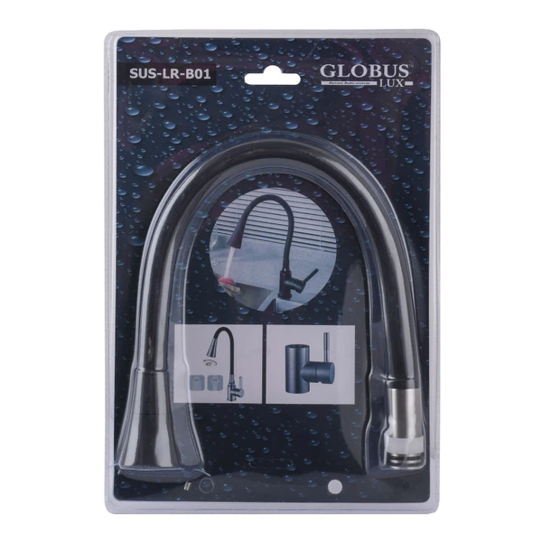 Гусак на кухню Globus Lux силікон SUS-LR-B01 000025991