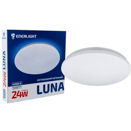 Світильник стельовий LED Enerlight Luna 24Вт 400К LUNA24SMD80N