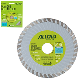 Алмазний диск Alloid турбо Wave 125мм DS-7125TW(100)