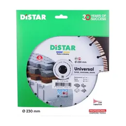 Алмазний диск Distar турбосегмент 230мм Universal 11161034029