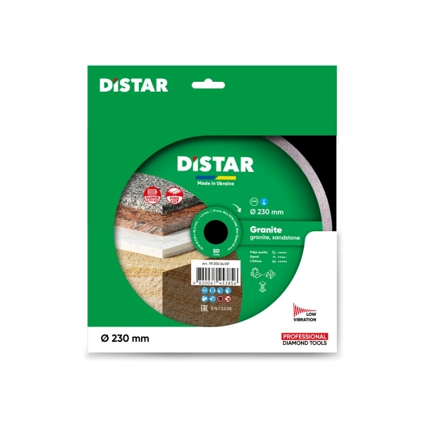 Алмазний диск Distar Granite 5D 230мм 11120034017-6120