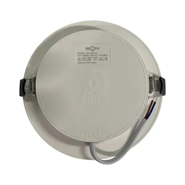 Світильник LED врізний круг 12W 5000к DPL-R12-5