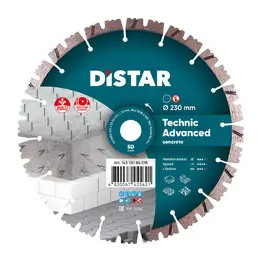 Алмазний диск Distar сегмент Technic Advanced 5D 230мм 14315086018